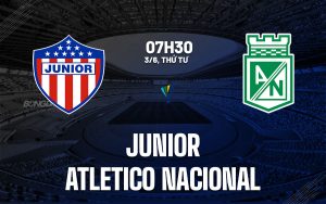 Nhận định Junior vs Atletico Nacional 7h30 ngày 3/6 (VĐQG Colombia 2026)